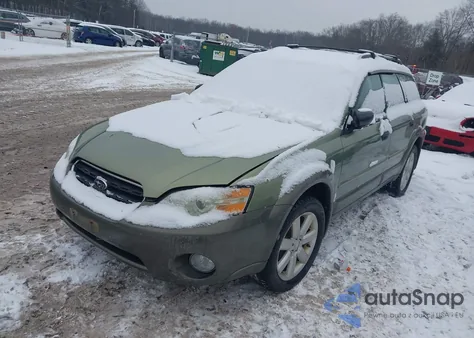 2007 Subaru Outback 2.5I из США, поврежденный, VIN 4S4BP61C477339907